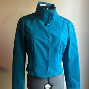 Worth Turquoise  Size 8  Jacket